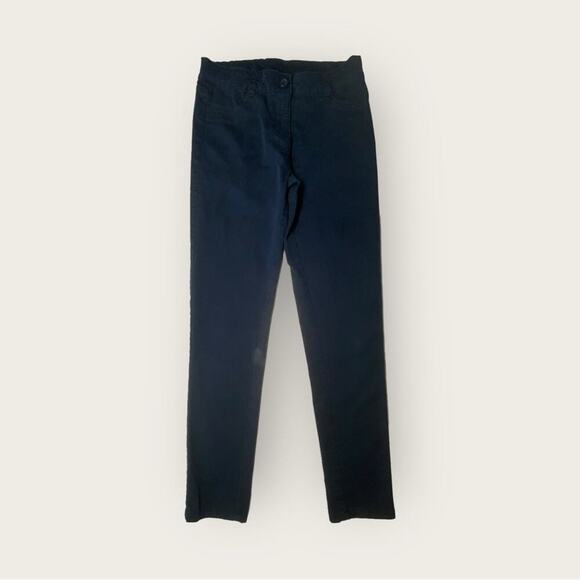 Nautica School Uniform | Skinny School Uniform Pants | Navy Blue | Size 10 - Picture 1 of 16